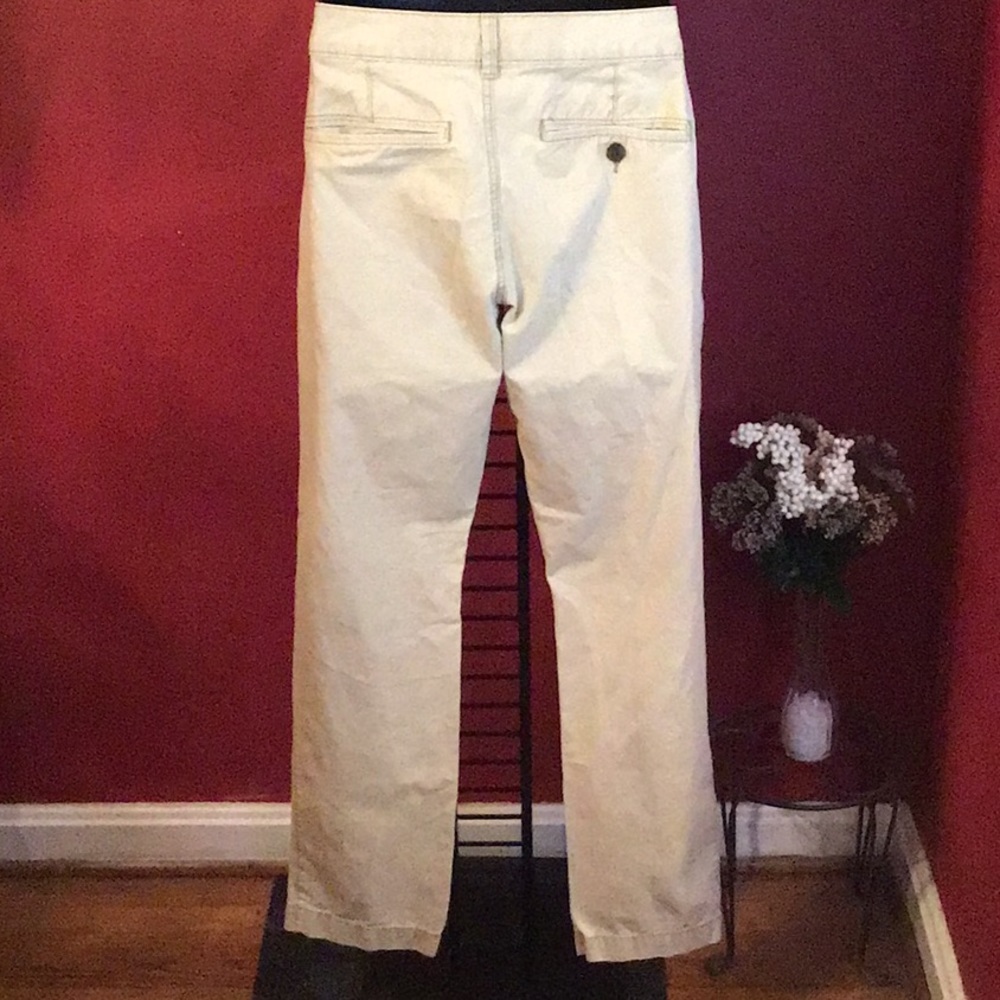 AEROPOSTALE SLIM STRAIGHT KHAKI PANTS SIZE 33/32 - Picture 3 of 4